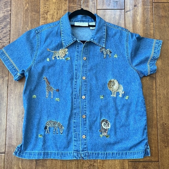 Vintage Lemon Grass Denim - Picture 4 of 9